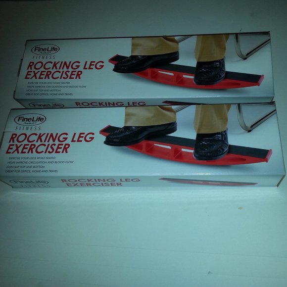 Rocking Leg Exerciser by FineLife for *Home*Office *Travel (Gender Unisex) NWT - Picture 3 of 4